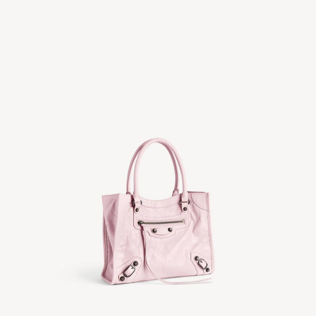 Women's Le City Tote Bag Mini in Petal Pink | Balenciaga United States EN - Image 2