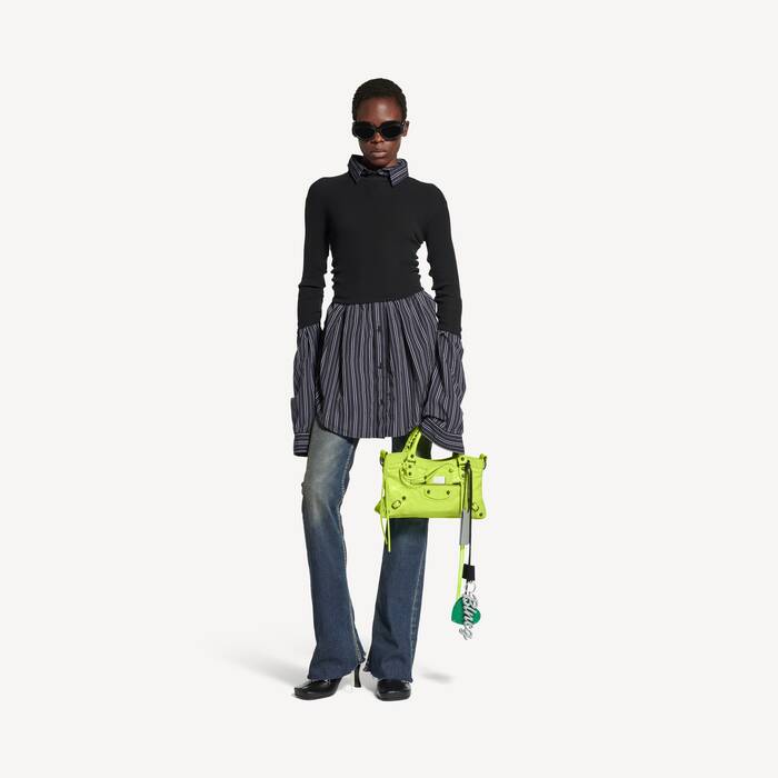 Bolso Le City First para Mujer en Verde Manzana - Mujer | Balenciaga Espa&ntilde;a ES - Image 3