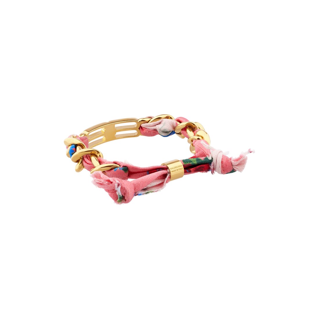Women's Bb Icon Ribbon Bracelet in Gold/multicolor