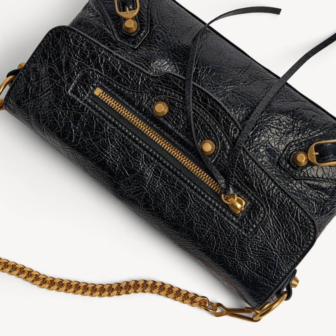 Women's Le City Clutch With Chain in Black | Balenciaga Canada EN - Image 6
