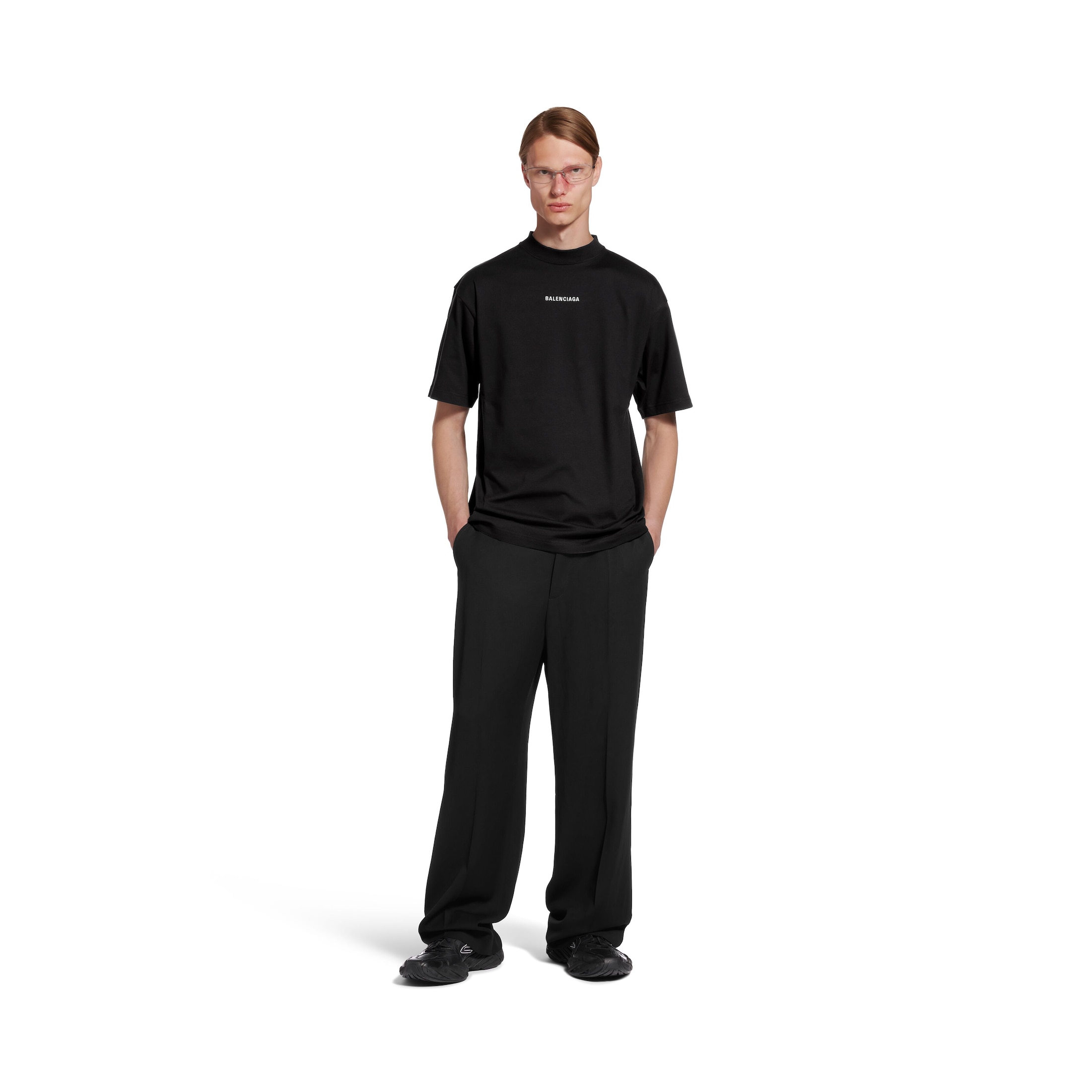 new balenciaga back t-shirt medium fit