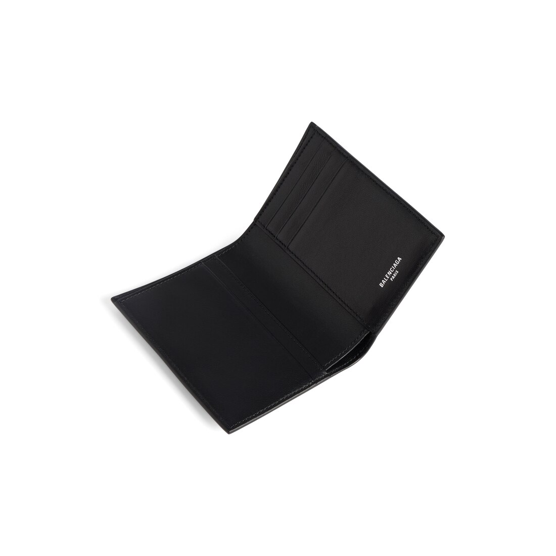 小物 BALENCIAGA Wallet Men's Bifold Wallet balenciaga-cash-black-calfskin