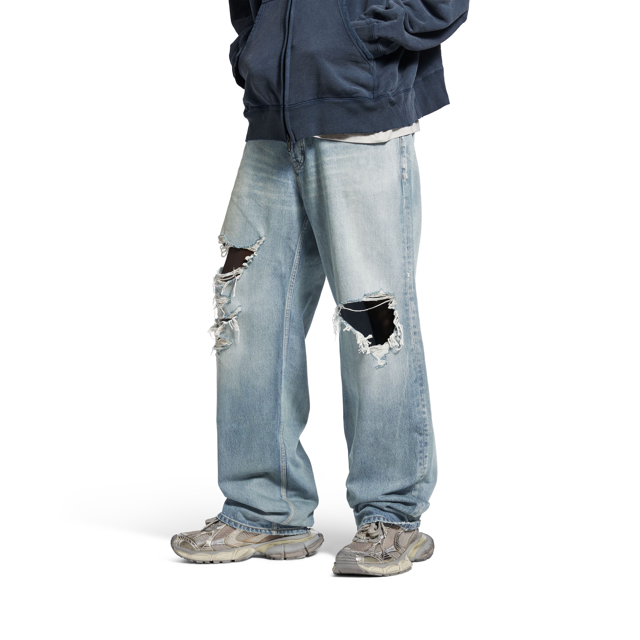 ripped pants medium fit