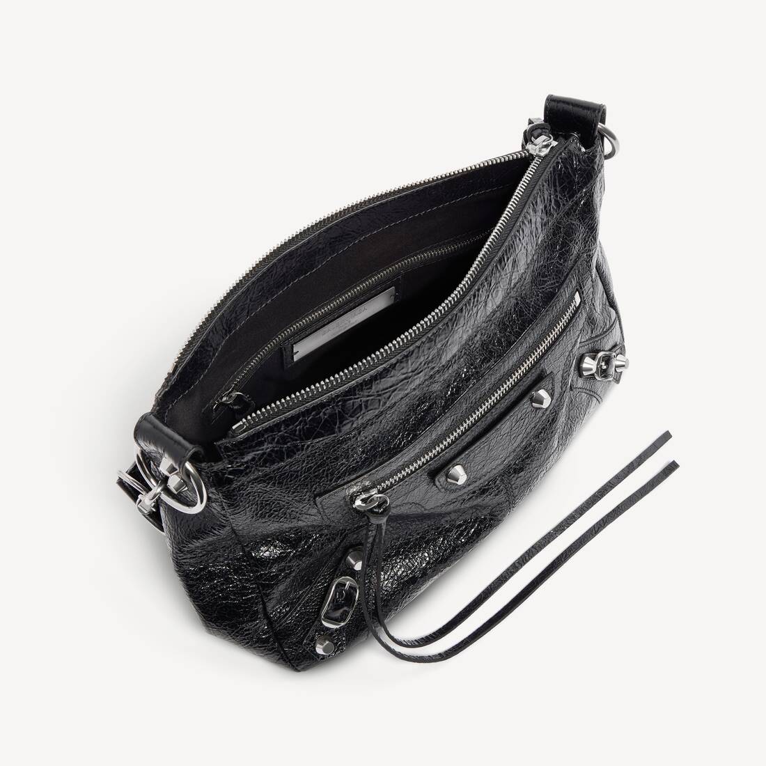 Men's Le City Moto Bag Small in Black | Balenciaga Republic Of Korea EN - Image 5