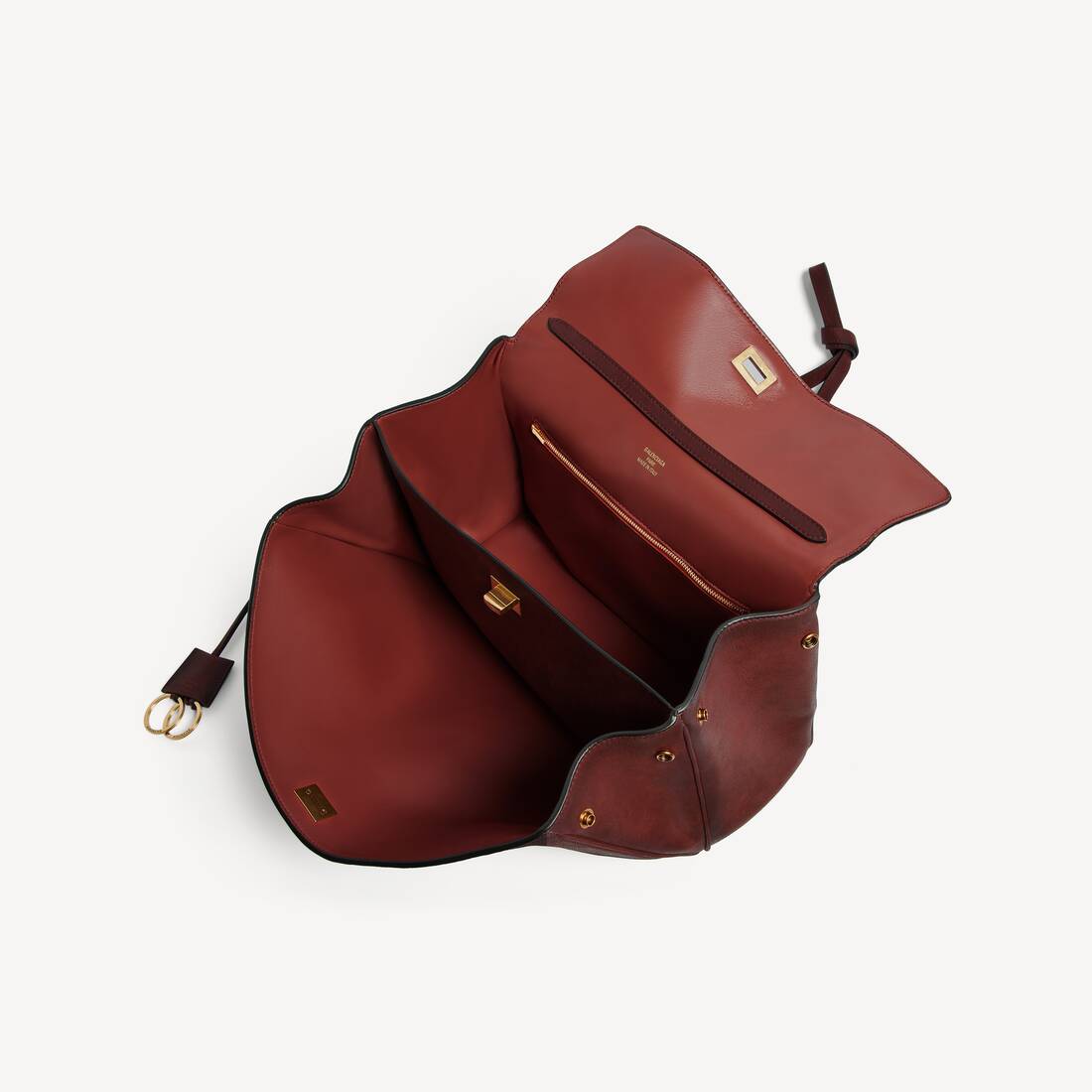 Women's Rodeo Handbag Medium in Brick | Balenciaga Hungary EN - Image 5