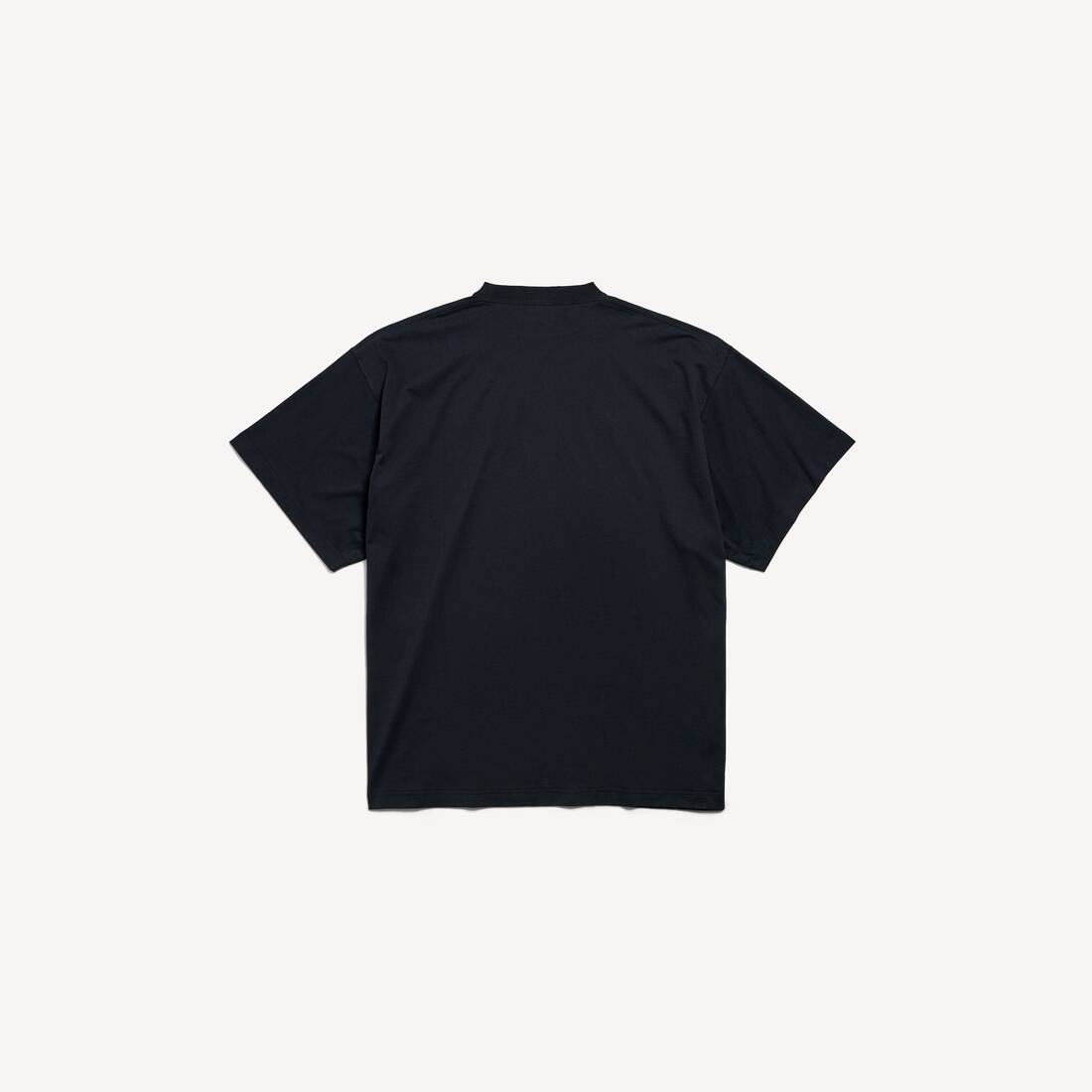 Men's Balenciaga I Automobili Lamborghini Oversized T-shirt in Faded Black | Balenciaga Spain EN - Image 2