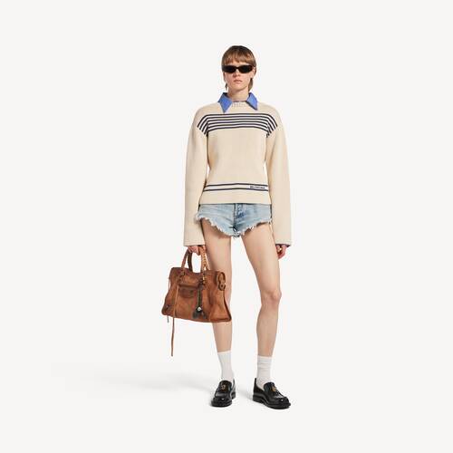 boatneck sweater
