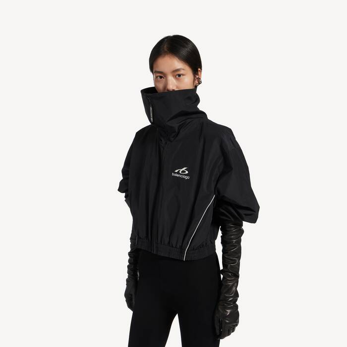 Women's Bodies Tracksuit Jacket in Black - Women | Balenciaga Austria EN - Image 1