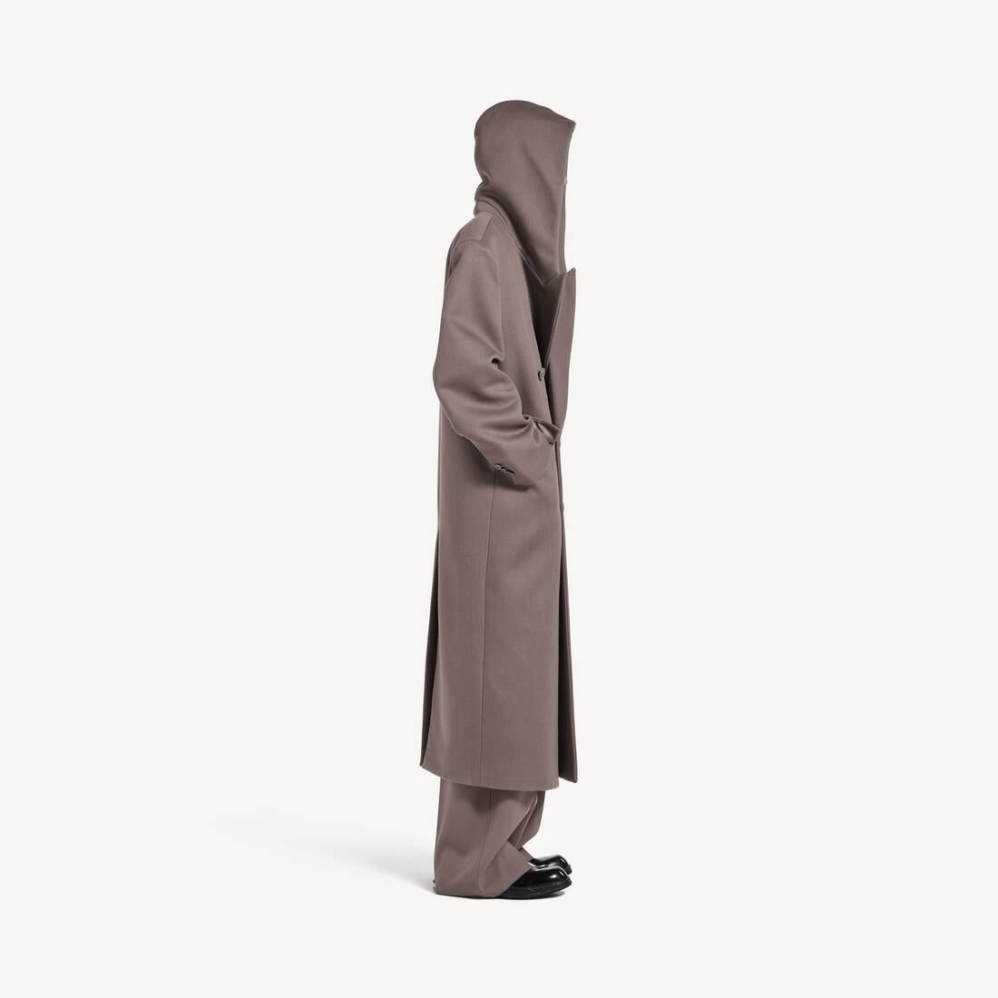 スモーク の メンズ フード付きテーラードコート  | Balenciaga 日本 JA - Image 3