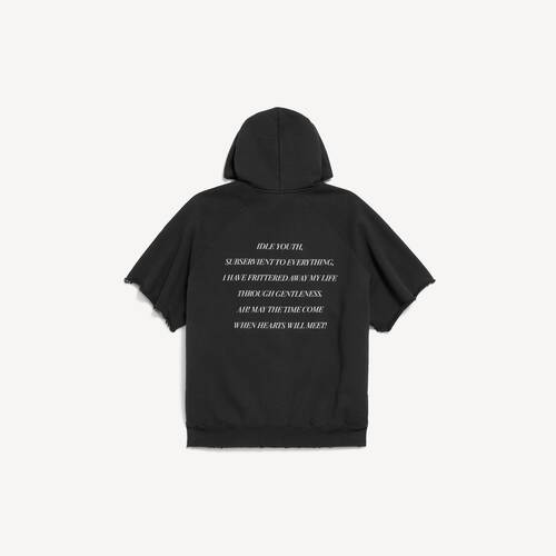 the song of the highest tower cut-off sleeve hoodie