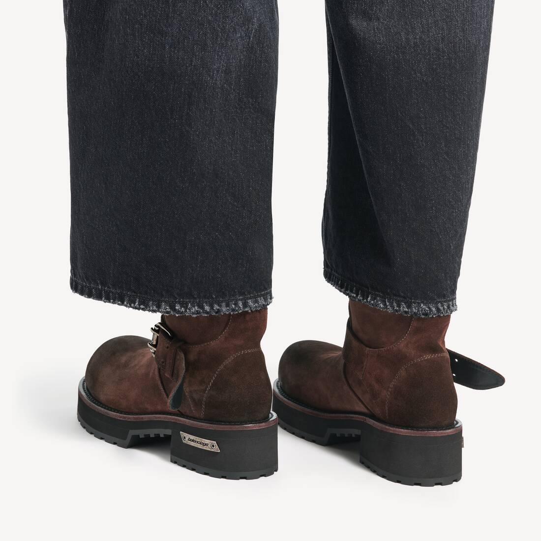 Venom Mini-stiefelette f&uuml;r Herren in Hellespresso | Balenciaga Deutschland DE - Image 5