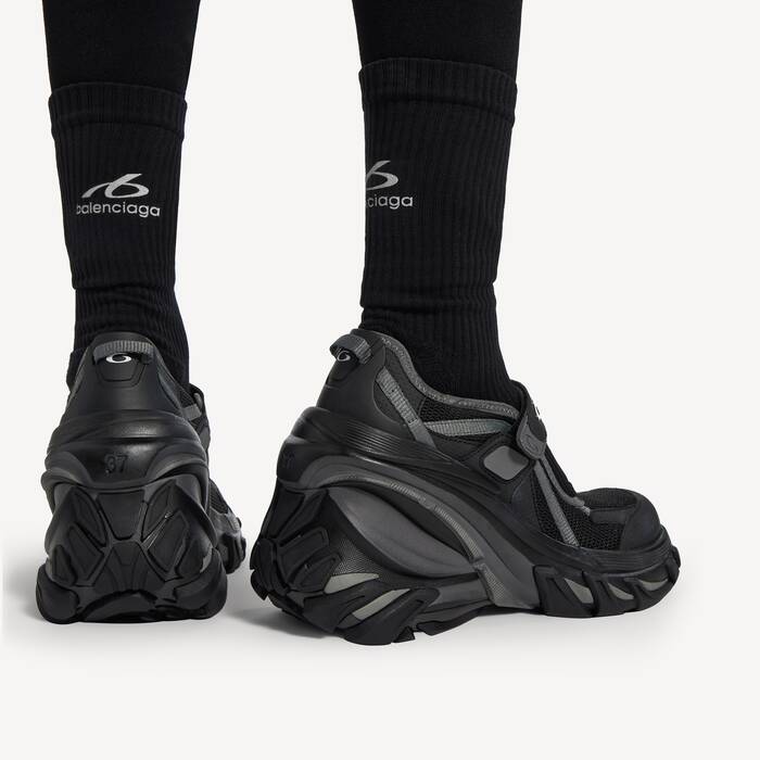 Women's Hydra Mary Jane Sneaker in Black - Women | Balenciaga United States EN - Image 3