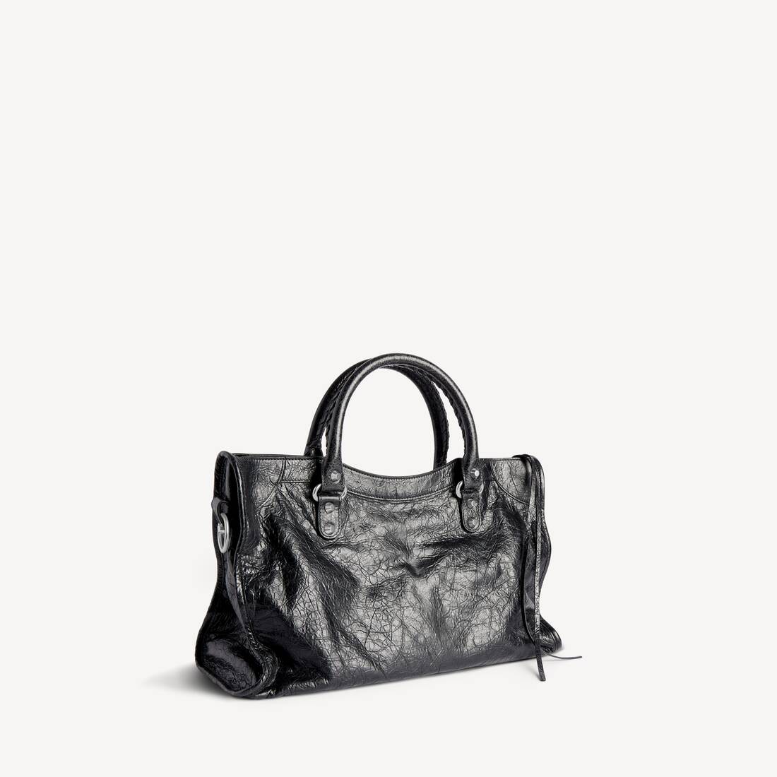 Borsa Le City Media in Nero | Balenciaga Italia IT - Image 3