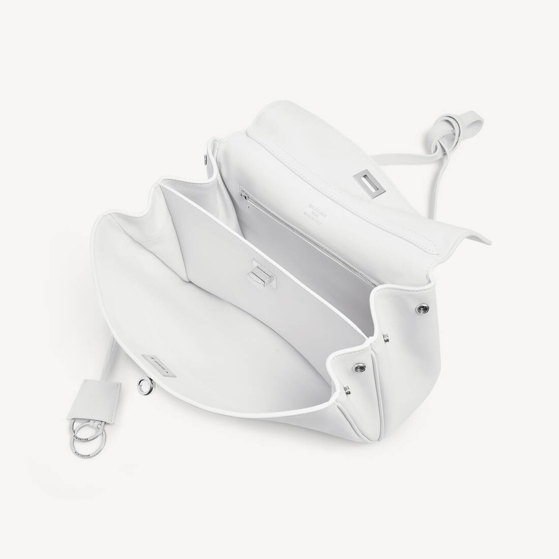 Sac &Agrave; Main Rodeo Petit pour Femme en Blanc Optique | Balenciaga Suisse FR - Image 5