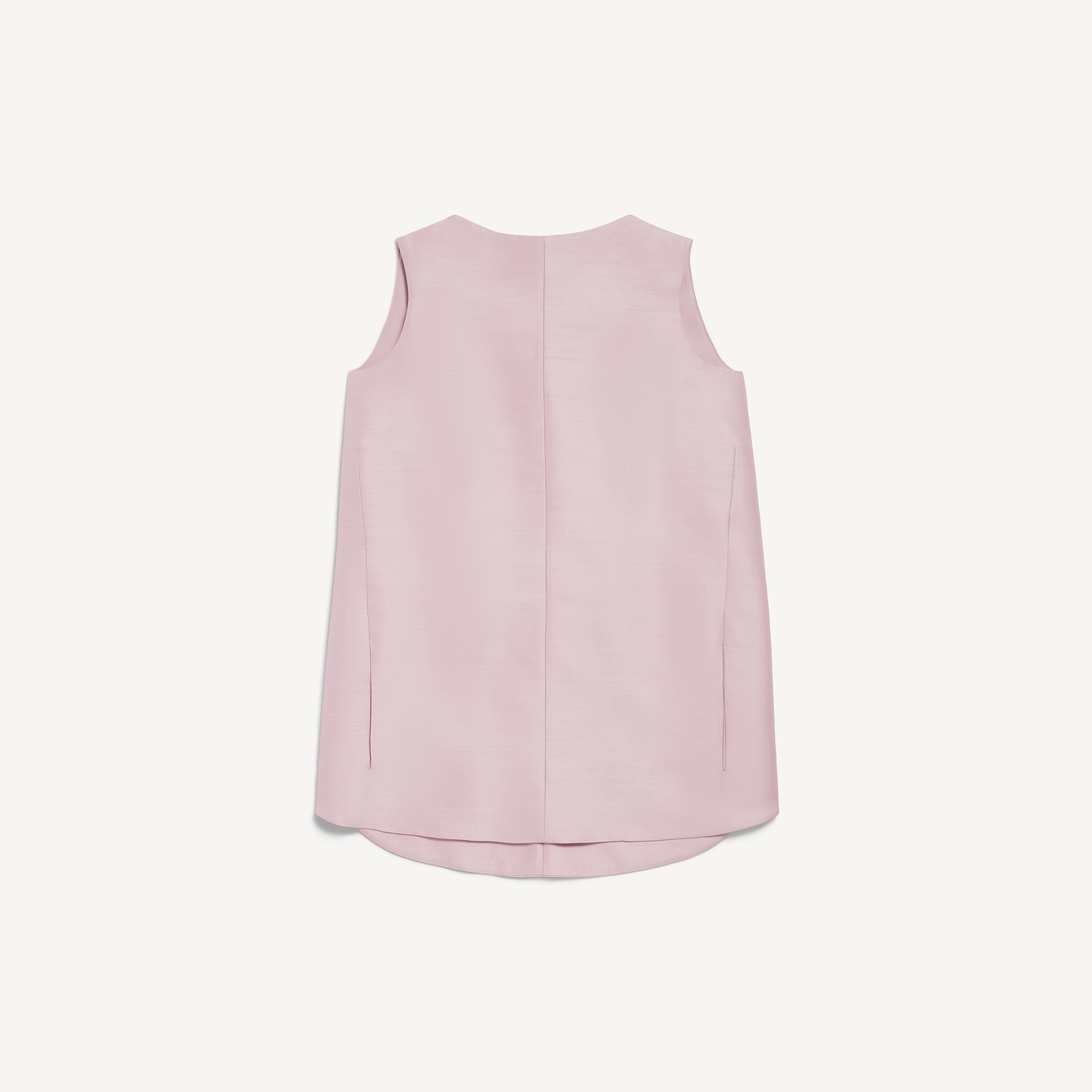 Women's Mini Sack Dress in Dusty Pink