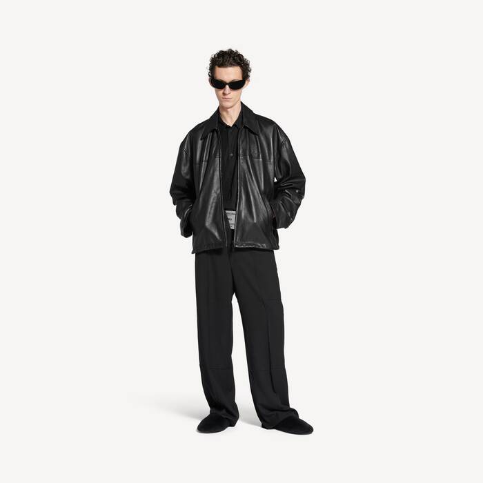 Chaqueta Con Cremallera Nano&nbsp;bb para Hombre en Negro - Hombre | Balenciaga Espa&ntilde;a ES - Image 3