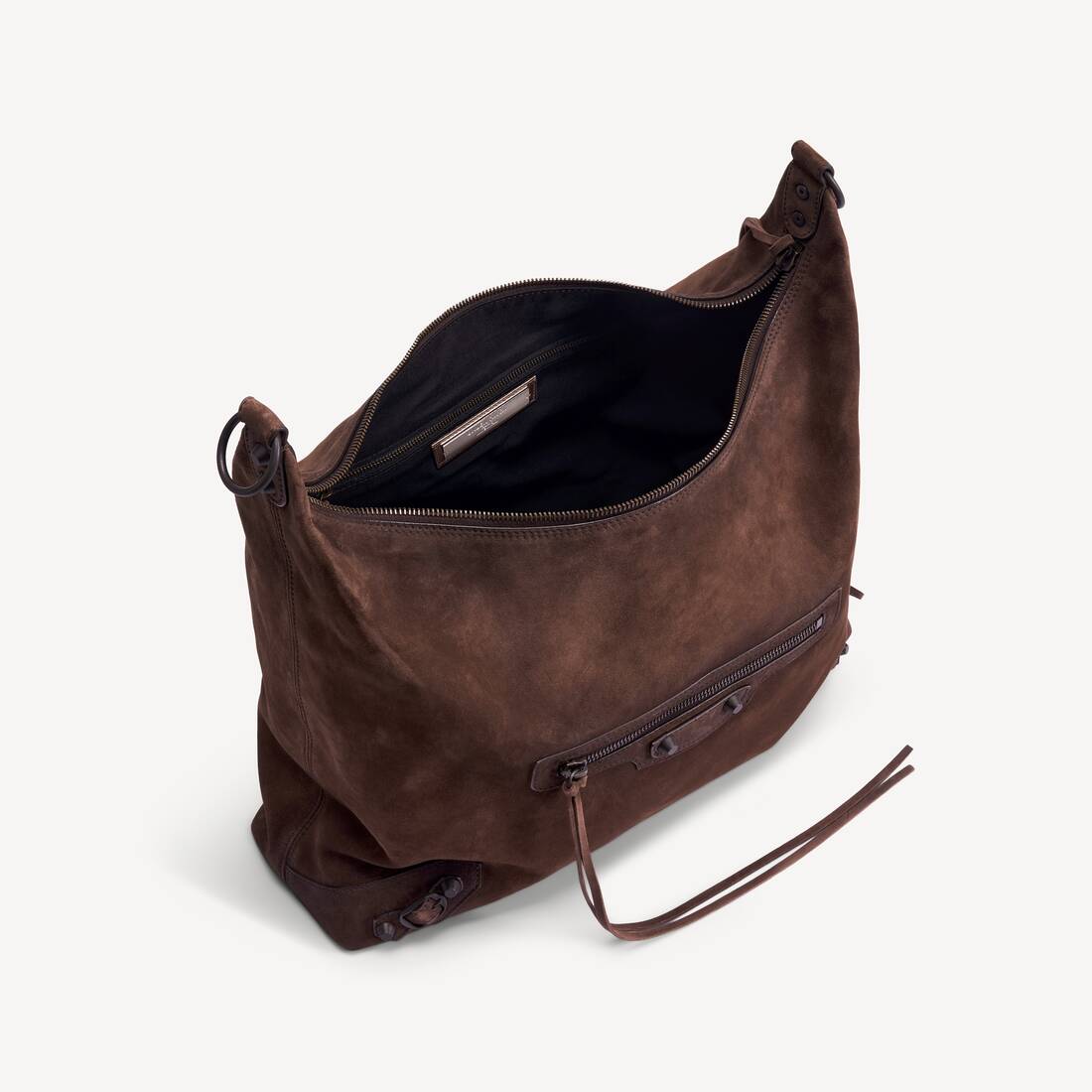Women's Le City Hobo Bag Medium in Light Espresso | Balenciaga Norway EN - Image 5