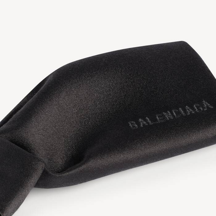 Women's Toque Hair Bow in Black - Women | Balenciaga United Kingdom EN - Image 3