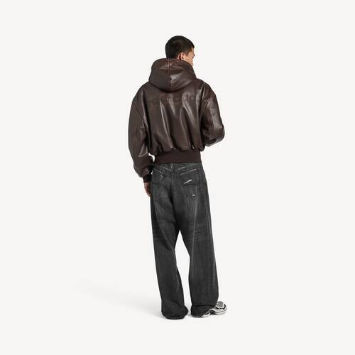 plissierte baggyhose 