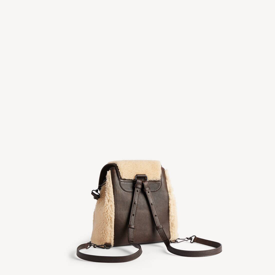 Minimochila Le City para Mujer en Beige | Balenciaga Espa&ntilde;a ES - Image 3