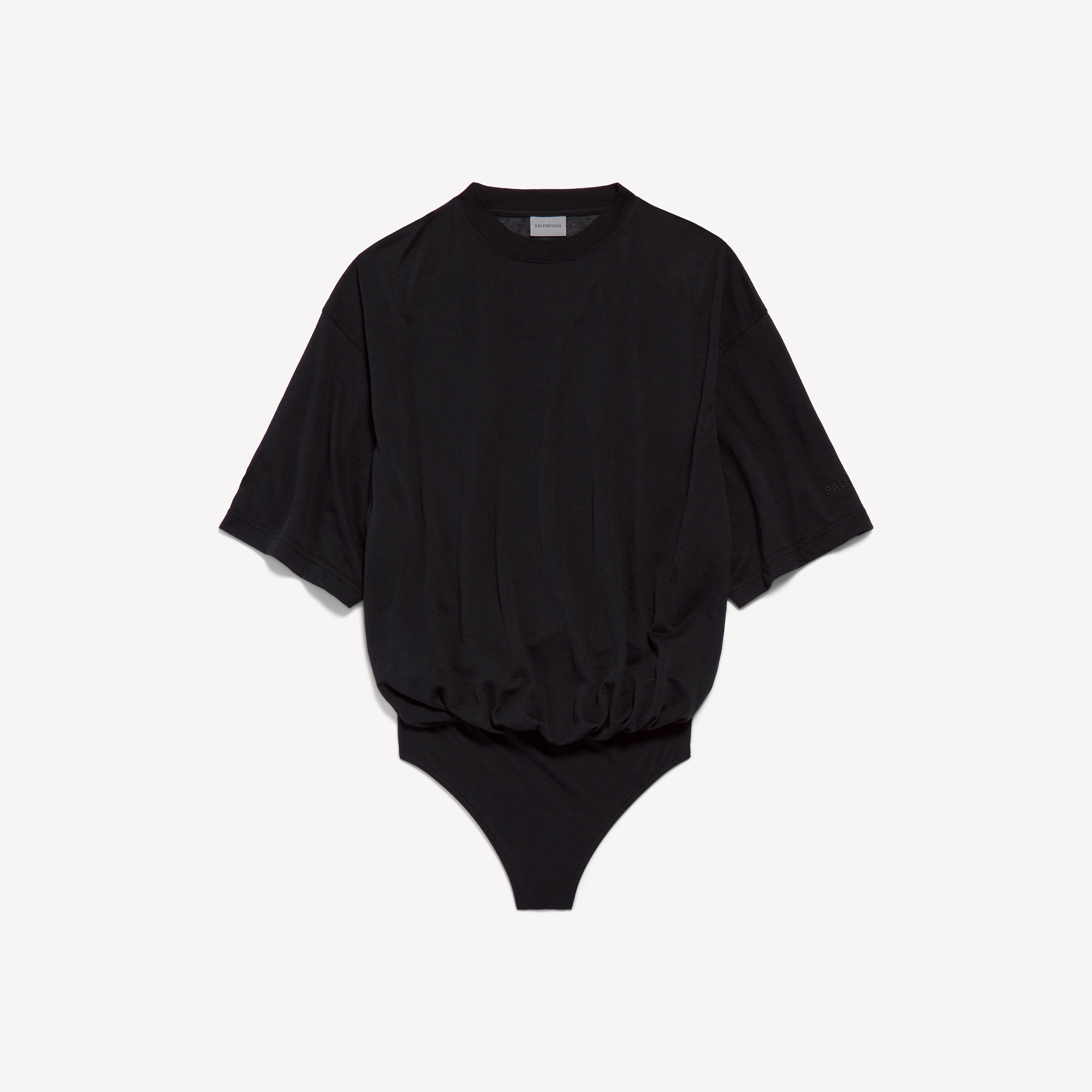 Women's Oversized T-shirt Body in Black