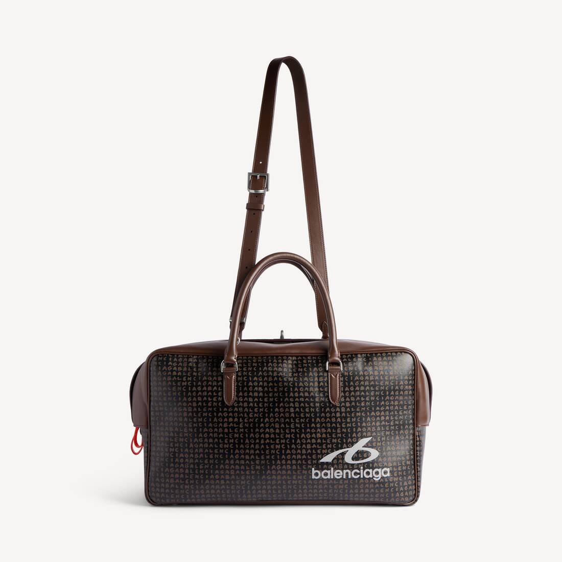 Sac Bowling Le 7 Grand pour Homme en Noir/marron | Balenciaga Belgique FR - Image 4