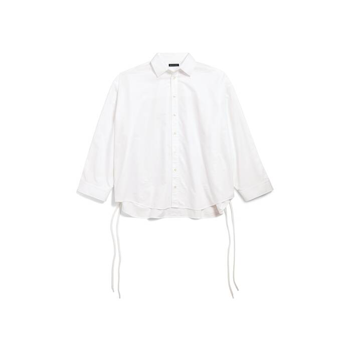 lace-up shirt