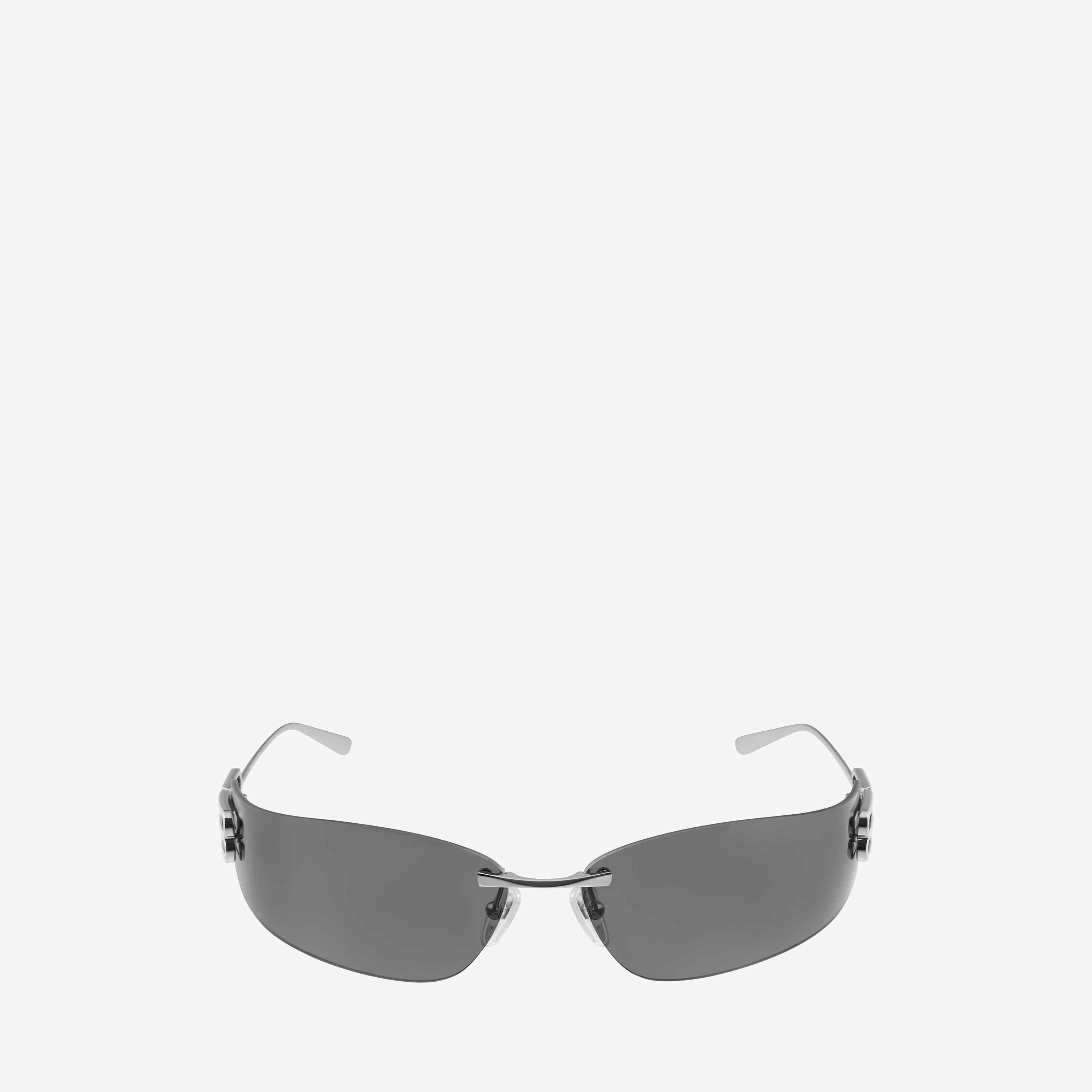 Women's Gossip D-frame Sunglasses in Silver