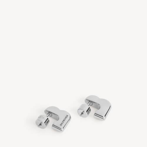 b block earrings