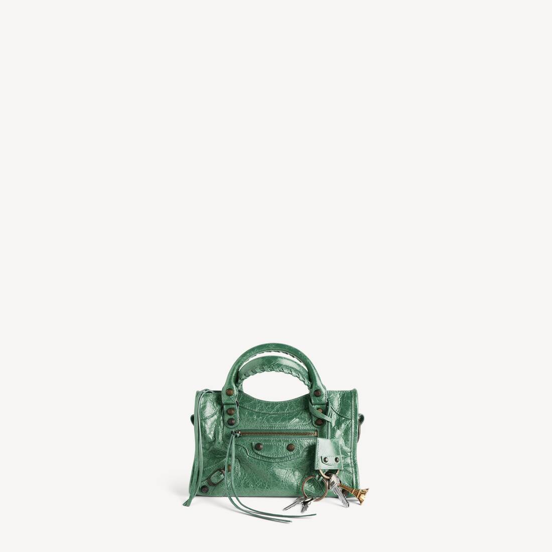 Charm Le City Eiffel pour Femme en Vert | Balenciaga France FR - Image 3