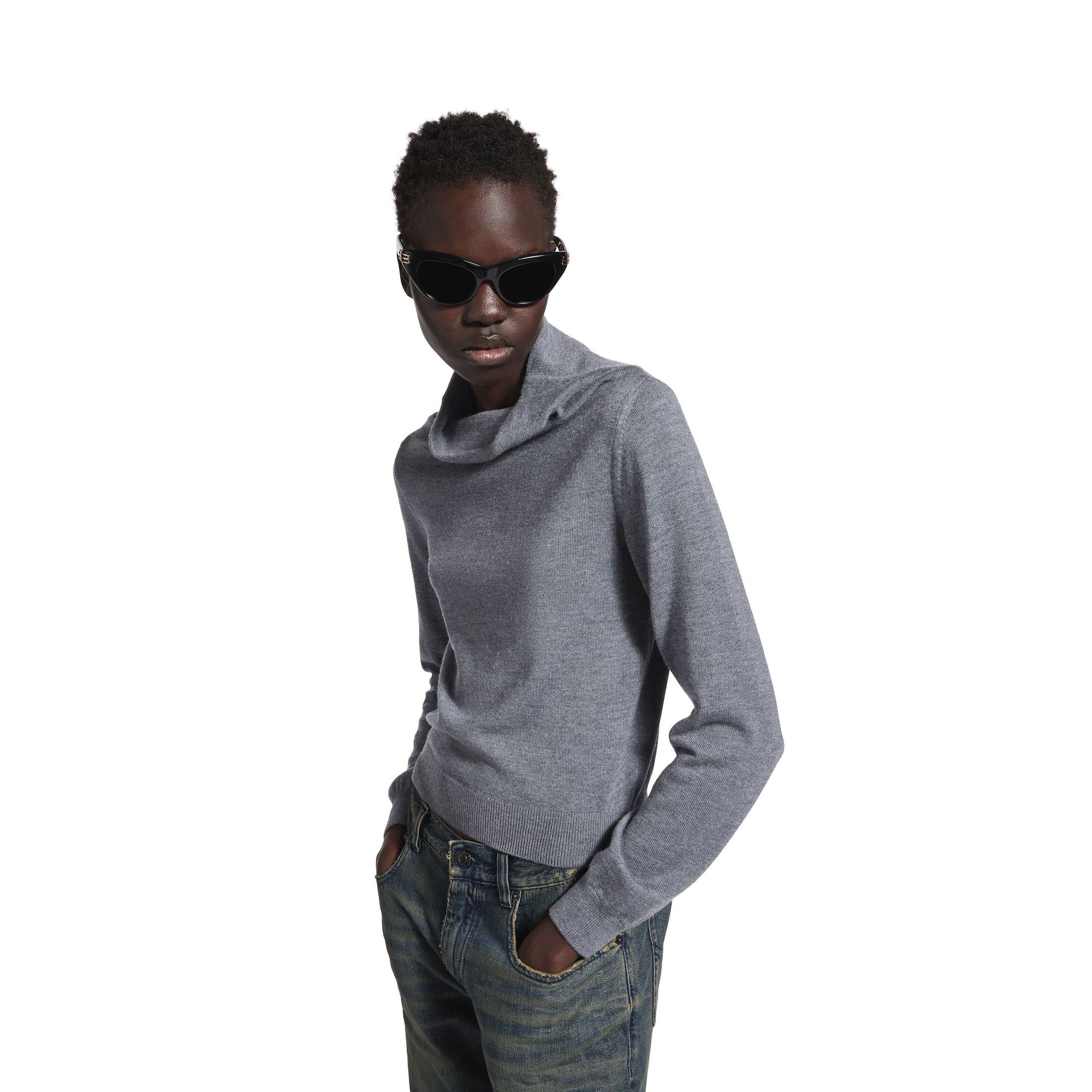 drappy sweater