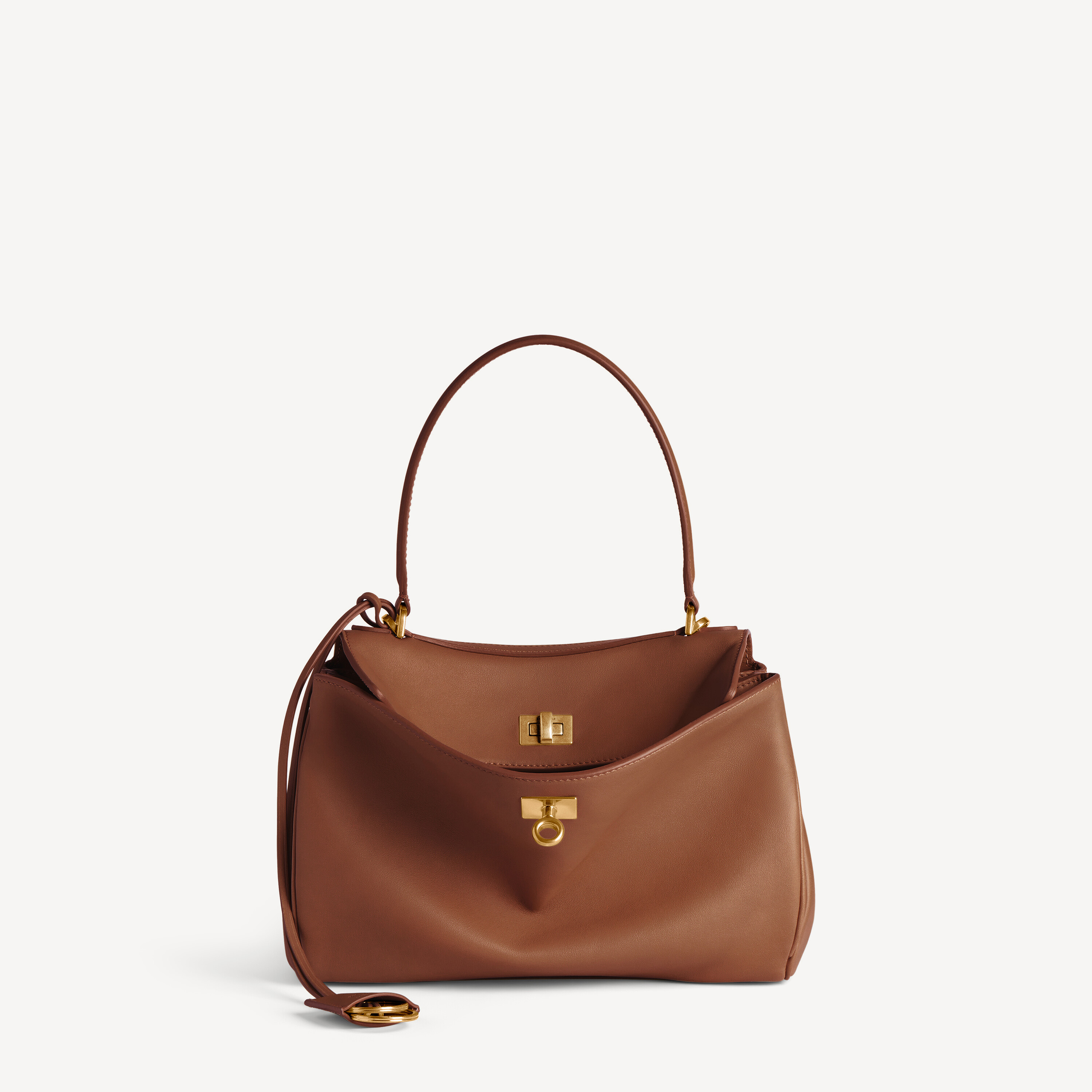 BALENCIAGA ブラウンレザートートバッグ　中古美品、難有　値下不可 楽天市場】バレンシアガ（カラーブラウン）（レディースバッグ｜バッグ