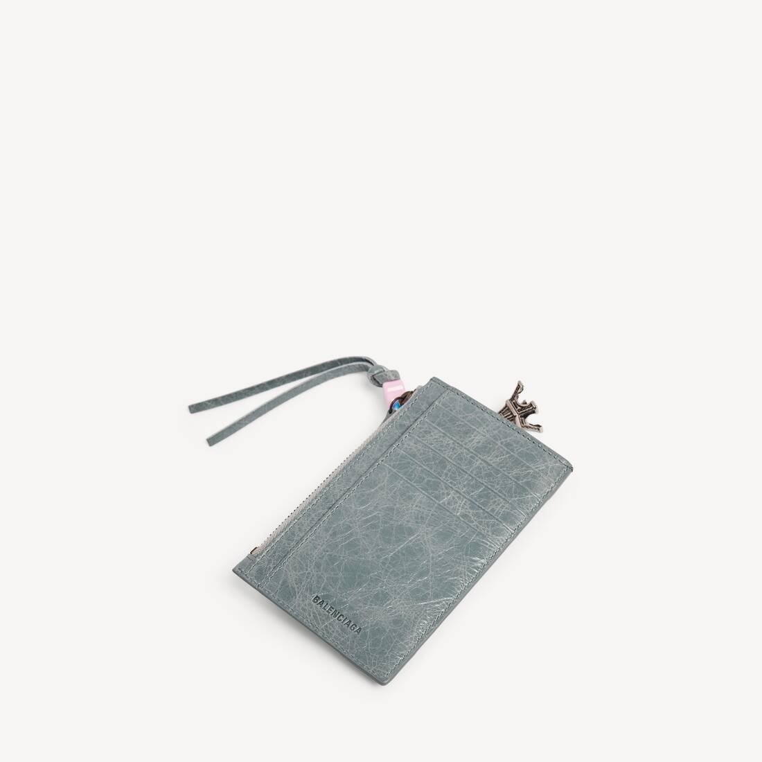 Women's Le City Long Coin And Card Holder in Blue Grey | Balenciaga Romania EN - Image 2