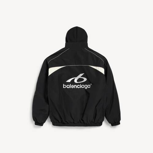 sudadera con capucha y cremallera h&iacute;brida bodies