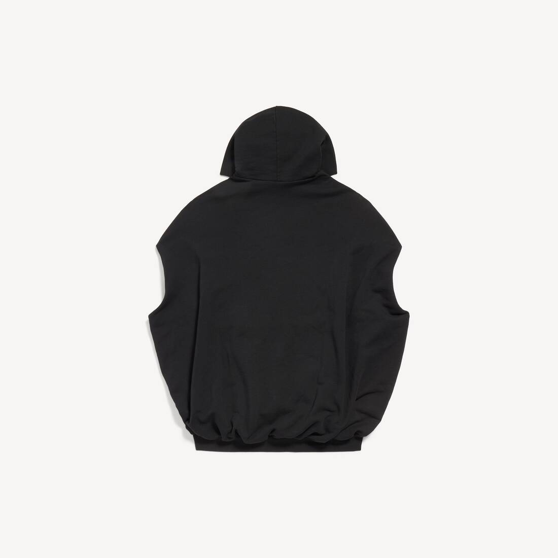 Sudadera Con Capucha Sin Mangas You Want A Dance?  para Mujer en Negro | Balenciaga Espa&ntilde;a ES - Image 2