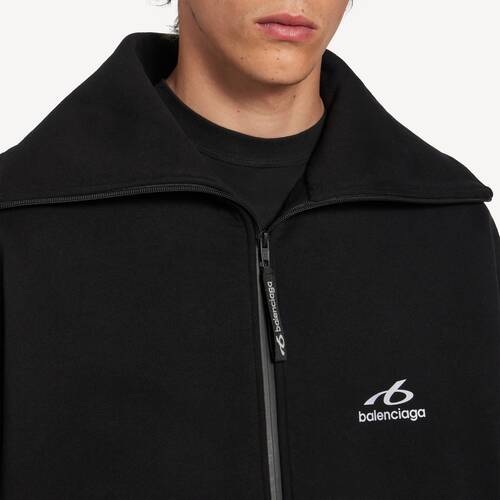 bodies round fit zip-up hoodie