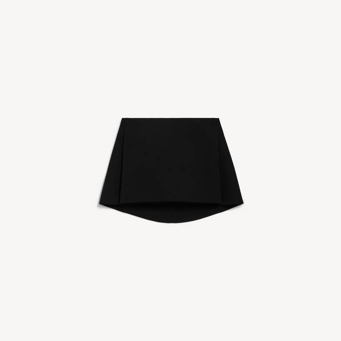 ブラック の ウィメンズ フォールデッドスカート - ウィメンズ | Balenciaga 日本 JA - Image 1