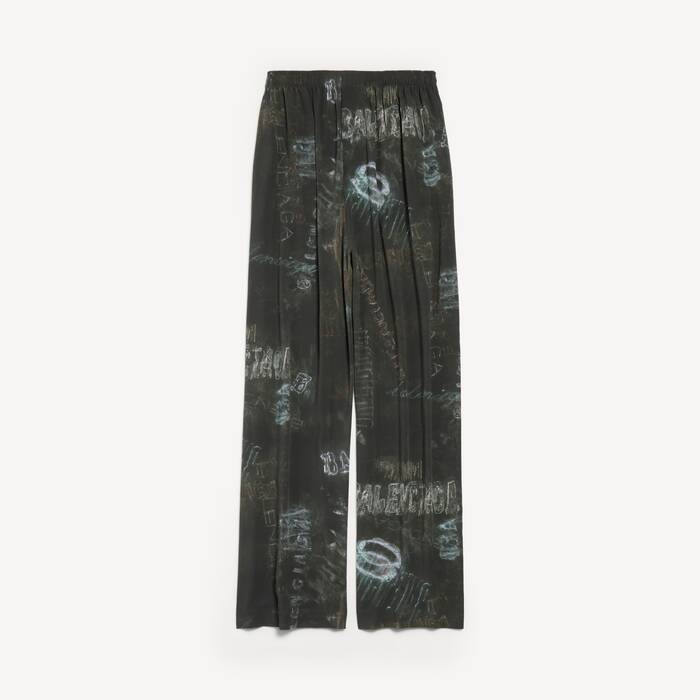 washed crayon allover pyjama trousers