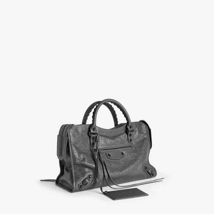 Le City Bag Medium in Volcanic Rock | Balenciaga Australia EN - Image 2