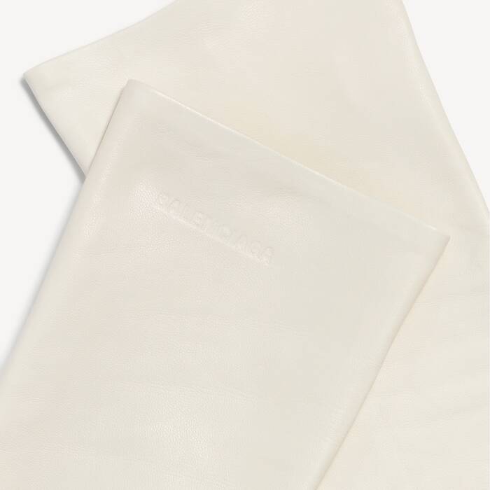 Women's Long Gloves in Porcelain - Women | Balenciaga Hong Kong SAR EN - Image 3