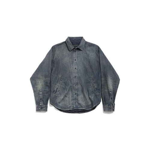 denim overshirt