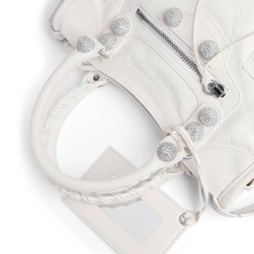 le city bag small giant studs with rhinestones