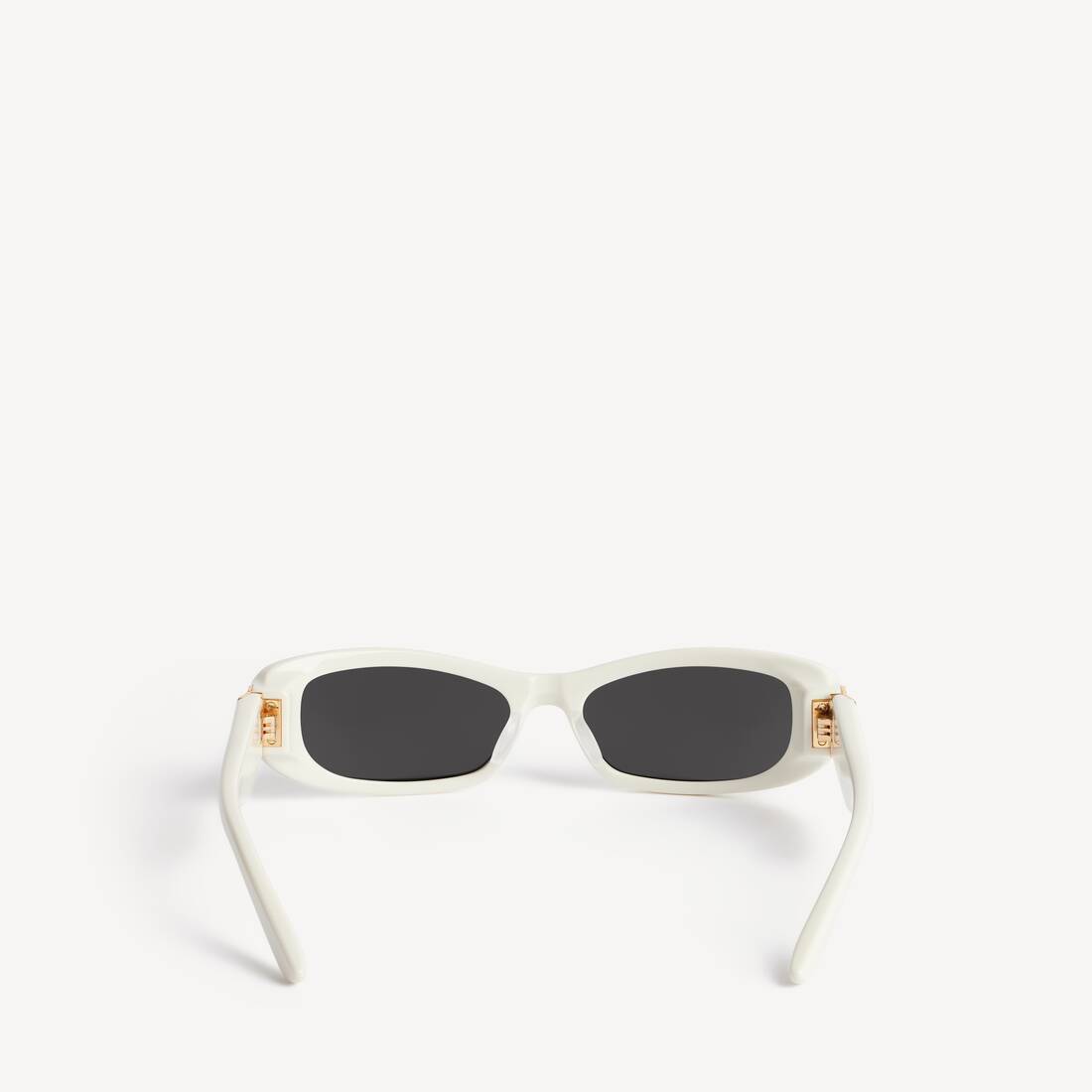 Women's Cosmo Rectangle Sunglasses in Off White | Balenciaga United States EN - Image 2