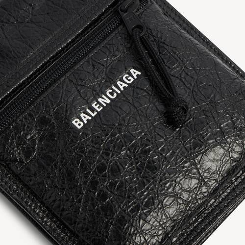 explorer pouch with strap small