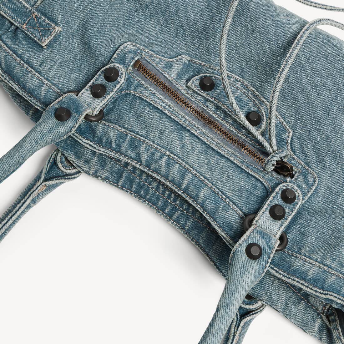 Women's Le City Bag East-west in Blue | Balenciaga Canada EN - Image 5