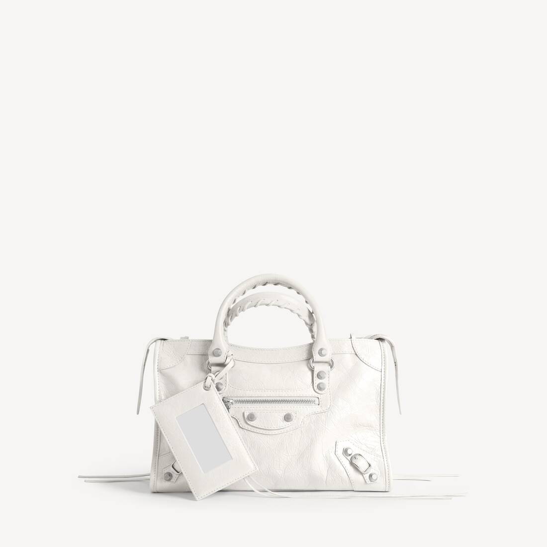 Le City Bag Small in Optic White