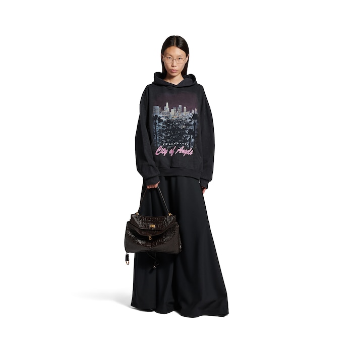 city of angels hoodie中号版型连帽卫衣