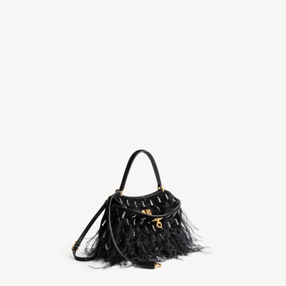 Borsa A Mano Rodeo Mini da Donna in Nero | Balenciaga Italia IT - Image 2