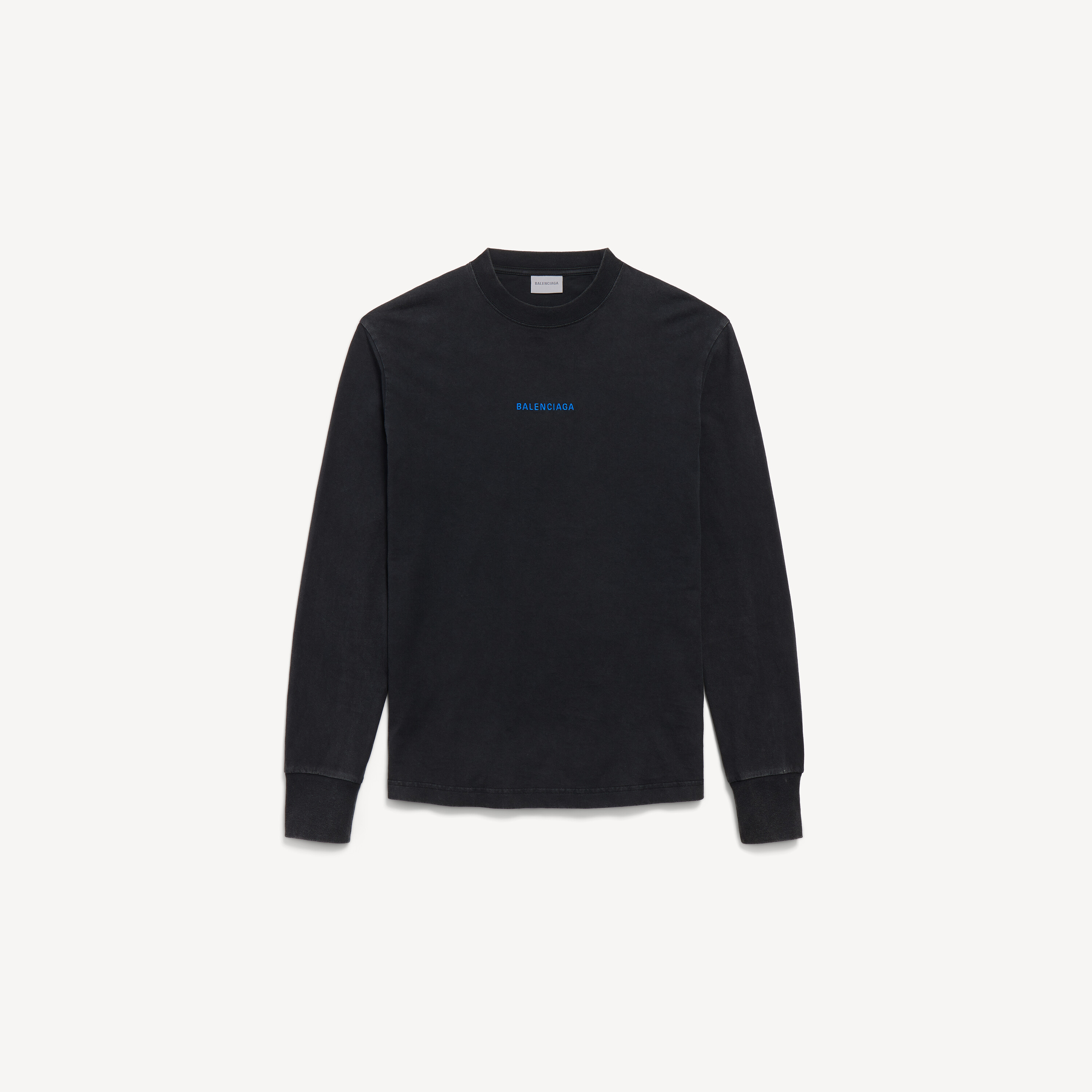 Balenciaga back medium fit long sleeves t-shirt