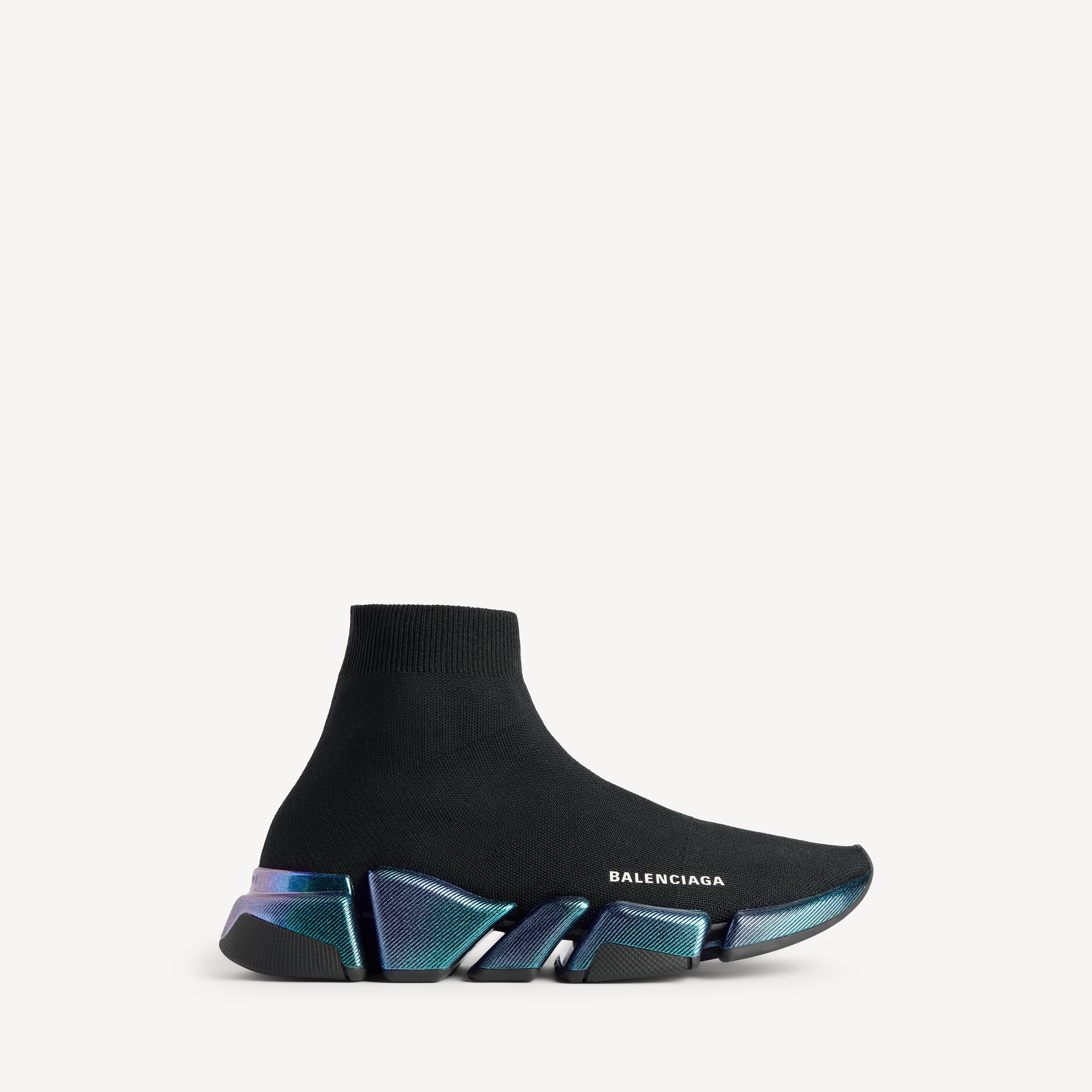 Balenciaga speed 2.0 iridescent sneaker